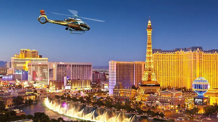 Helicopter tour of Las Vegas and Grand Canyon with Champagne